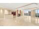 Spacious living area featuring a cozy fireplace and abundant natural light at 2747 Paradise Rd # 2704, Las Vegas, NV 89109