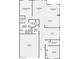 Detailed floorplan showcasing the layout, dimensions, and features of the property at 2889 Anteres St, Las Vegas, NV 89117