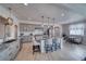 A spacious kitchen with a large island, stainless steel appliances, and granite countertops offers an ideal culinary space at 3301 Underbrush Ave, Pahrump, NV 89048