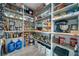 Well-organized walk-in pantry with ample shelving and storage space for all your culinary needs at 3301 Underbrush Ave, Pahrump, NV 89048