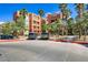Attractive condo complex with palm trees and well-maintained landscaping in a desirable location at 43 E Agate Ave # 302, Las Vegas, NV 89123