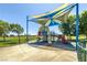 Fun-filled playground with colorful equipment and shade, creating a safe place for children to play at 7914 Elk Mountain St, Las Vegas, NV 89113