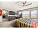 Spacious bedroom with an open view and a comfortable king size bed at 8955 Ruby Moon Dr, Las Vegas, NV 89139