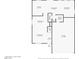Floorplan of the first floor showing kitchen, living room, Gathering room and garage at 1048 Menands Ave, Las Vegas, NV 89123