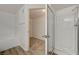 Bathroom featuring a tub, a shower with glass door and a walk-in closet at 10550 W Alexander Rd # 2220, Las Vegas, NV 89129