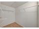 Walk-in Closet featuring carpet flooring and custom shelving at 10550 W Alexander Rd # 2220, Las Vegas, NV 89129