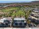 An aerial view of the townhomes with a community park and recreation area at 11239 Cactus Tower Ave # 102, Las Vegas, NV 89135
