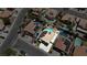Beautiful home with a pool and solar panels on the roof in a well-maintained neighborhood at 1877 Glory Lily Ct, Las Vegas, NV 89123