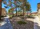 Well-maintained community grounds with mature trees and landscape at 2451 N Rainbow Blvd # 1123, Las Vegas, NV 89108