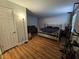 Spacious main bedroom with wood floors and furniture at 2451 N Rainbow Blvd # 1123, Las Vegas, NV 89108