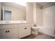 Bathroom featuring double vanity, tiled floor and shower with tub at 3922 Painted Lady Ave, Las Vegas, NV 89141