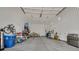 Spacious two-car garage featuring ample room for storage, shelving and parking at 444 Middlestone Ave, Henderson, NV 89011
