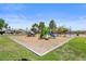 Community playground offering slides, climbing structures, and padded ground for safety and fun at 5550 Ramirez St, North Las Vegas, NV 89031