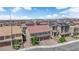Great aerial view of the property, highlighting the community, neighborhood and surrounding area at 5788 Robin Ridge Ave, Las Vegas, NV 89141