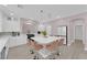 Spacious kitchen island with seating, stainless steel appliances, and abundant counter space at 5788 Robin Ridge Ave, Las Vegas, NV 89141