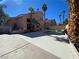 Expansive backyard featuring a refreshing pool and a spacious concrete patio at 7604 Cruz Bay Ct, Las Vegas, NV 89128