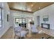 Inviting living room featuring an open floor plan with seamless access to the kitchen area at 8713 Litchfield Ave, Las Vegas, NV 89134