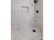 Walk-in shower boasts modern tile design with a convenient shower niche at 9632 Cherry Canyon Ave, Las Vegas, NV 89129