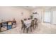 Dining area with tile flooring, dining table and view to living area at , Henderson, NV 89044