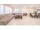 Open-concept living area featuring a large sectional sofa and dining space at , Henderson, NV 89044