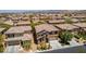 Beautiful two-story home with stone accents, desert landscaping, and an attached two-car garage at 10584 Peach Creek St, Las Vegas, NV 89179