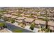 Beautiful two-story home with stone accents, desert landscaping, and an attached two-car garage at 10584 Peach Creek St, Las Vegas, NV 89179
