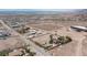 Expansive aerial view showcasing the property, surrounding landscape, and community at 1106 E Athens Ave, Henderson, NV 89015