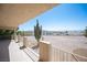 Covered balcony with desert views and cacti at 1106 E Athens Ave, Henderson, NV 89015