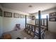 Bedroom with log-style bed frame and carpeted flooring at 1106 E Athens Ave, Henderson, NV 89015