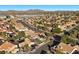 Vast neighborhood aerial view with a mix of housing and foliage, perfect for those seeking a balance of nature and community at 2204 W San Miguel Ave, North Las Vegas, NV 89032