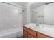 Bathroom vanity with sink and tub at 224 Morgyn Ln # 6, Boulder City, NV 89005