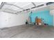 Spacious two-car garage with plenty of storage space and a water heater at 224 Morgyn Ln # 6, Boulder City, NV 89005