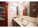 The bathroom features a marble countertop and elegant fixtures at 3484 Anthony Dr, Las Vegas, NV 89121
