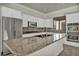 Beautiful kitchen with stainless steel appliances, double oven, and granite countertops at 37 Stonemark Dr, Henderson, NV 89052
