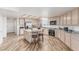 Updated kitchen with an island, bar stool seating, and plentiful counter space at 3821 Tumbleweed Ave, Pahrump, NV 89048