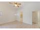 Bright primary bedroom with ensuite bathroom featuring tub and walk-in closet at 4043 Lilac Creek Ct, Las Vegas, NV 89122