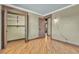 Comfortable bedroom with spacious closet and adjoining door at 4272 Sheppard Dr, Las Vegas, NV 89121