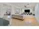 Bright living room boasting hardwood floors, ample natural light, and neutral tones at 50 Desert Castle Ct, Henderson, NV 89012