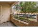 Apartment balcony overlooking the parking area at 5415 W Harmon Ave # 1162, Las Vegas, NV 89103