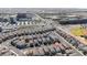 Aerial shot of the home, neighborhood, Centennial Hills Hospital, and 215 Freeway at 6964 Caldera St, Las Vegas, NV 89149