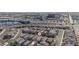 Aerial view of the neighborhood, Centennial Hills Hospital, and surrounding amenities at 6964 Caldera St, Las Vegas, NV 89149
