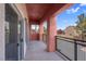 Enjoy views from this private balcony with ample room for seating at 75 E Agate Ave # 206, Las Vegas, NV 89123