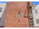 Close up of the address and apartment numbers for the building at 75 E. Agate Ave at 75 E Agate Ave # 206, Las Vegas, NV 89123