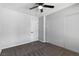 Bright bedroom with carpet, ceiling fan, and closet offers functionality and comfort at 809 Greenbrook St, Las Vegas, NV 89110