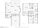 Detailed floor plan showcasing the layout of this two-story home, including room dimensions and relationships at 8484 Montana Stream Ave, Las Vegas, NV 89113