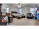 Spacious main bedroom with dual windows and an ensuite bathroom at 889 Harbor Ave, Henderson, NV 89002
