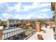 Balcony view of backyard featuring pool, lawn, and fire pit at , Las Vegas, NV 89149