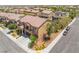 Stunning two-story home showcasing a tile roof and a two-car garage with a spacious driveway and landscaped yard at , Las Vegas, NV 89149