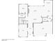 Detailed floor plan showcasing the layout of the first floor of the home at , Las Vegas, NV 89149