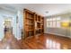This home features a beautiful fireplace and built in shelves perfect for storage or decoration at 10331 Rio De Thule Ln, Las Vegas, NV 89135